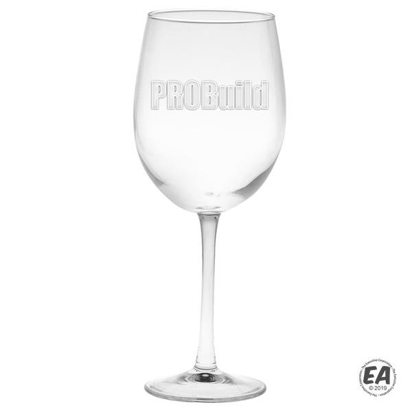 19 oz. Cachet White Wine with Deep Etching