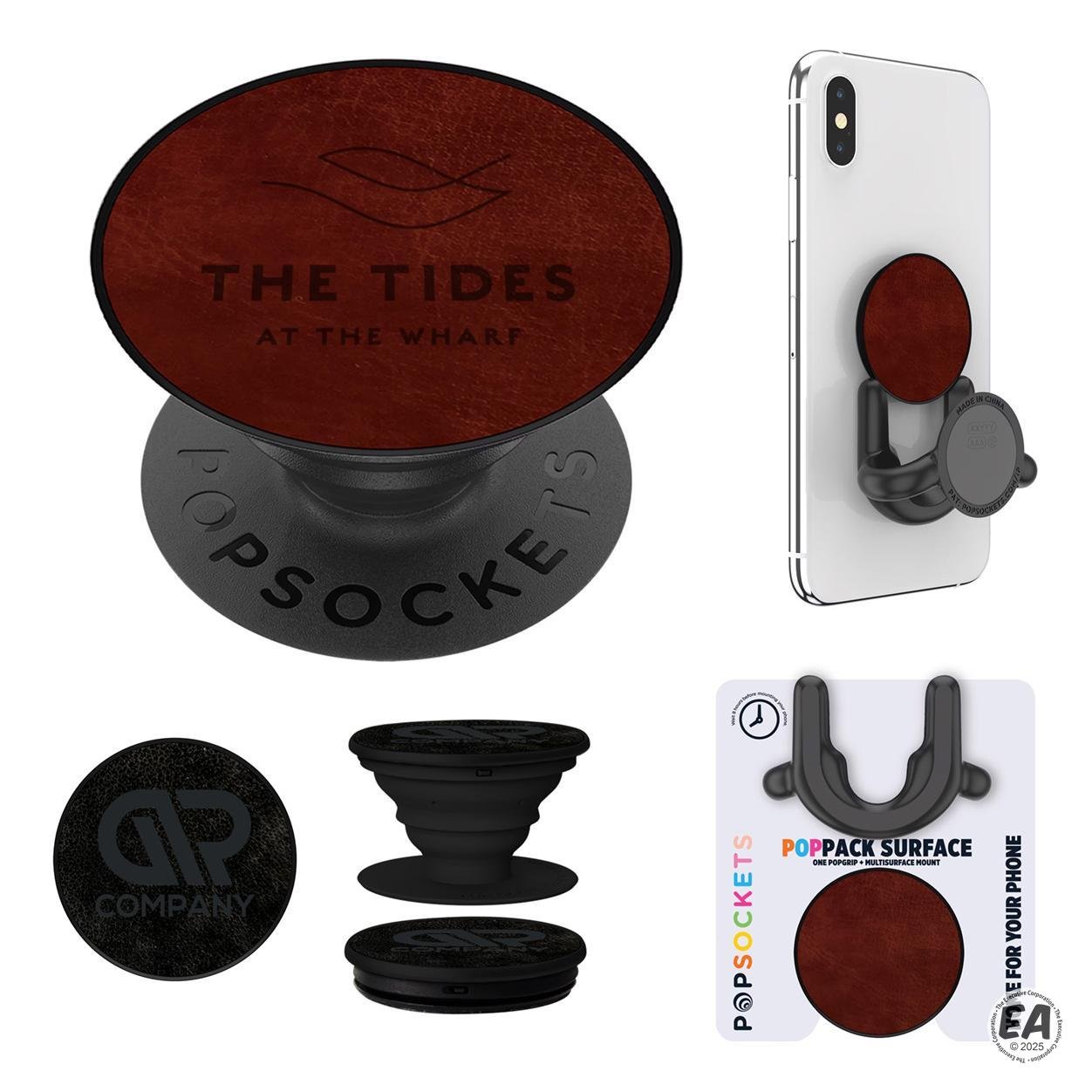 PopSockets Surface Mount with Pop Vegan Leather