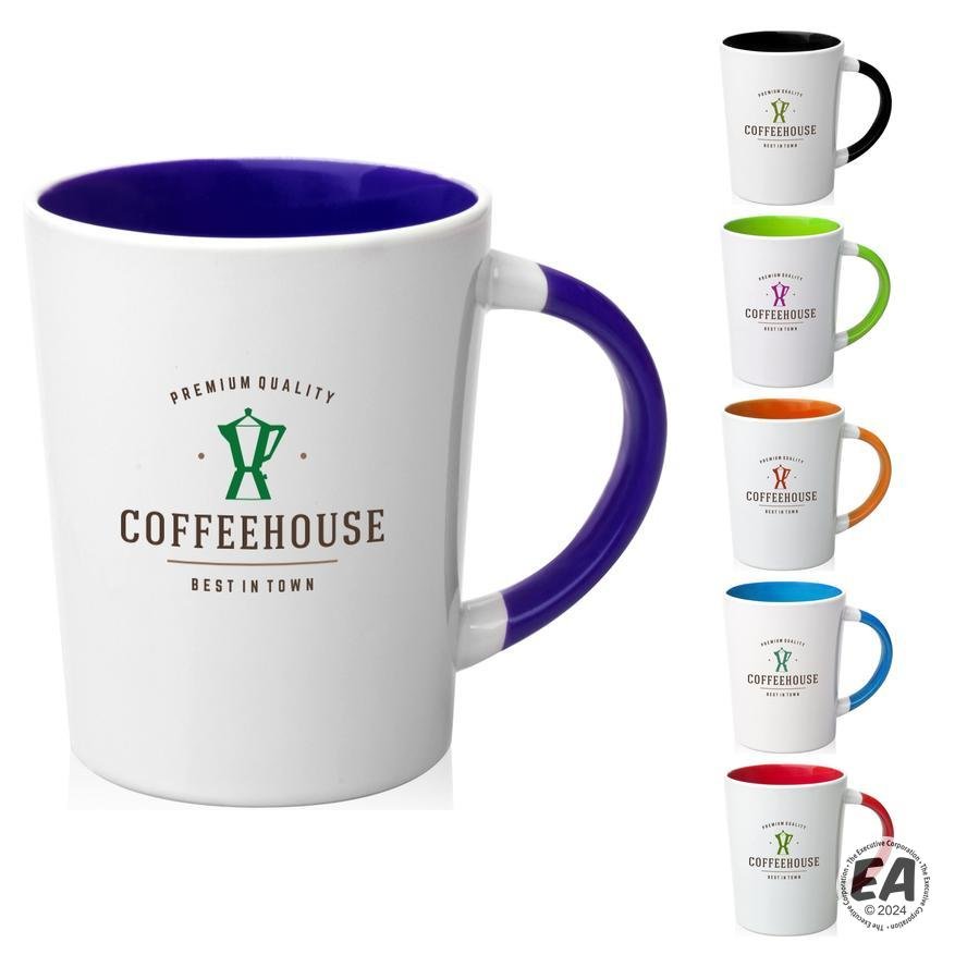 13 oz. Albany Two Tone Latte Mug