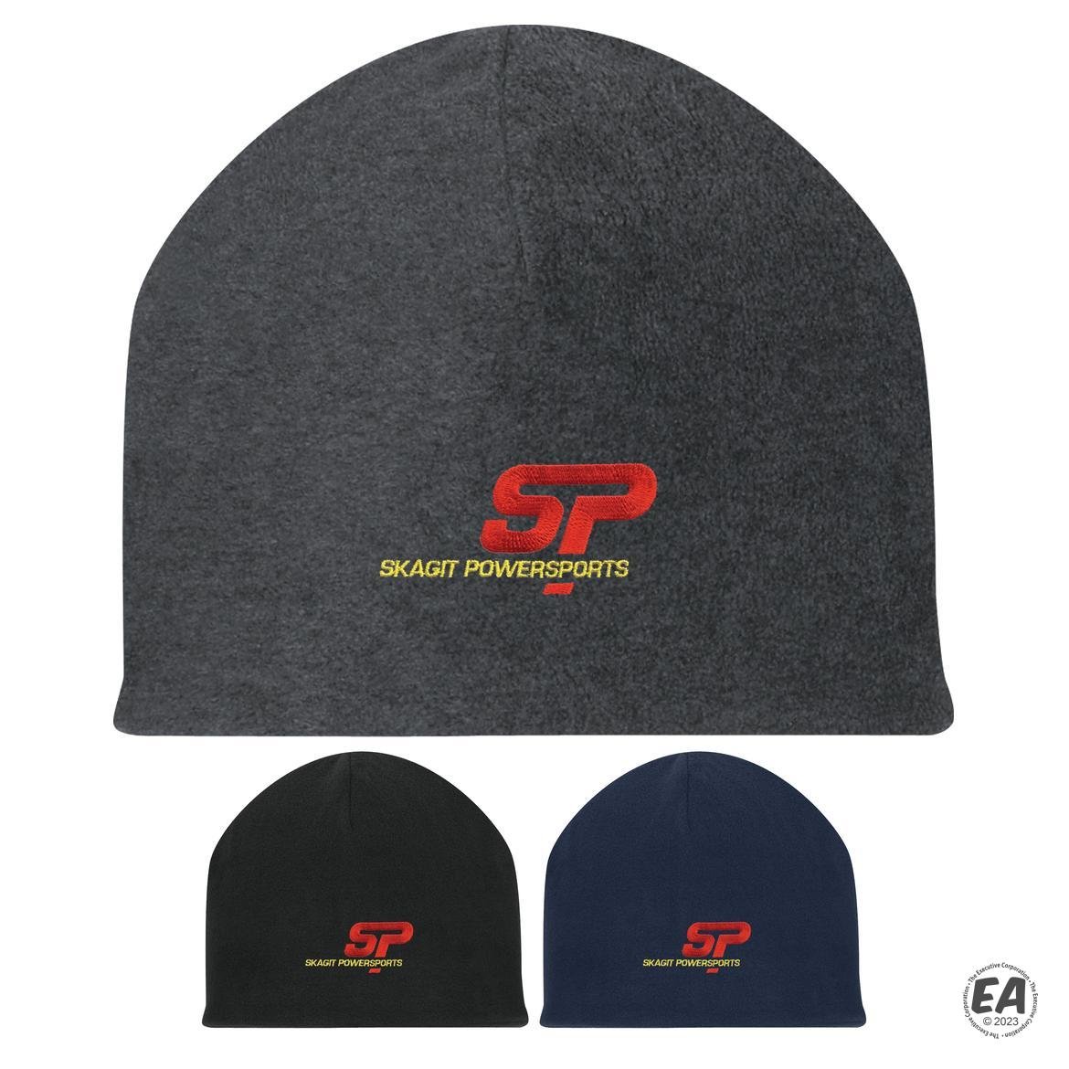 Double Layer Fleece Beanie Cap