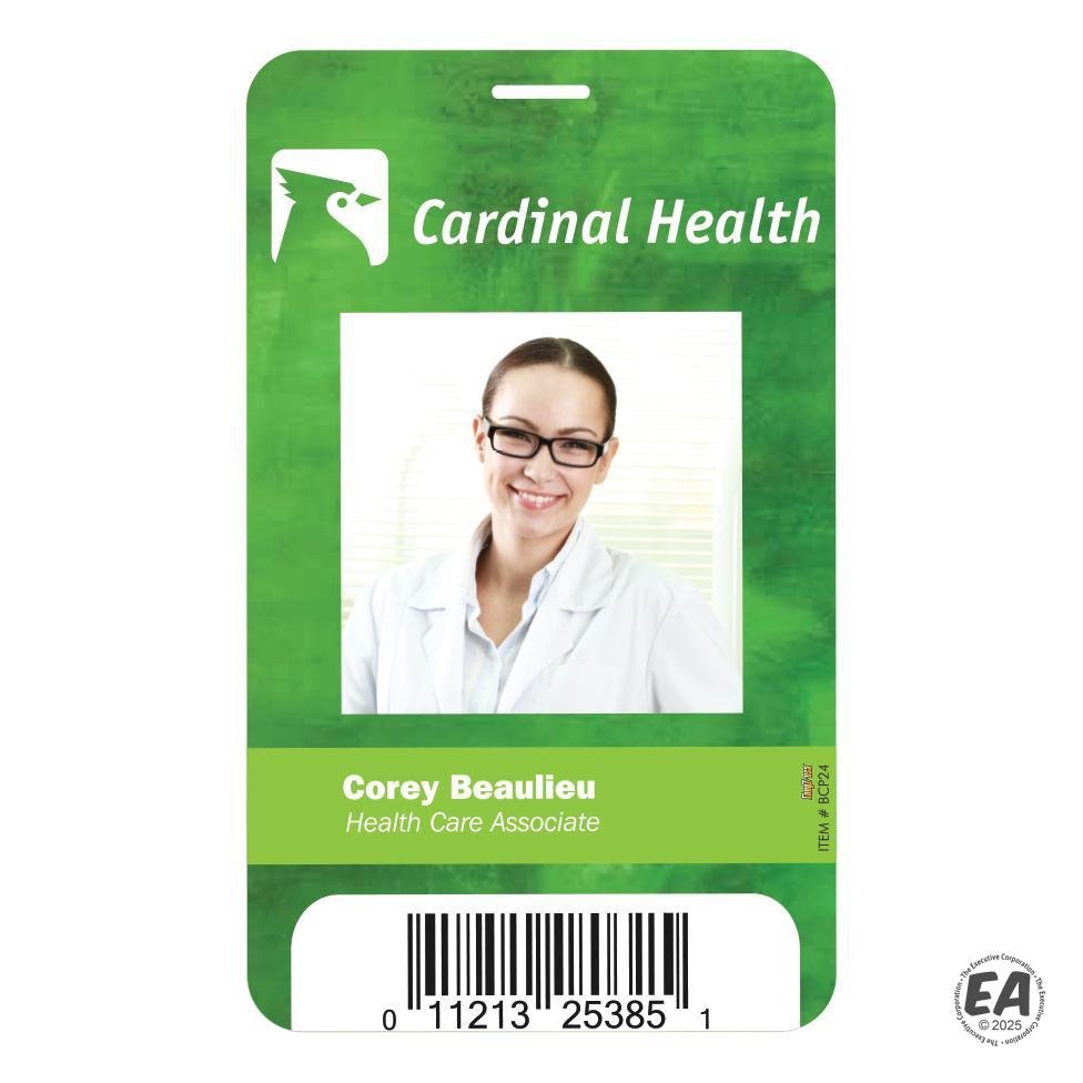 3 X 5 Plastic Identification Badge