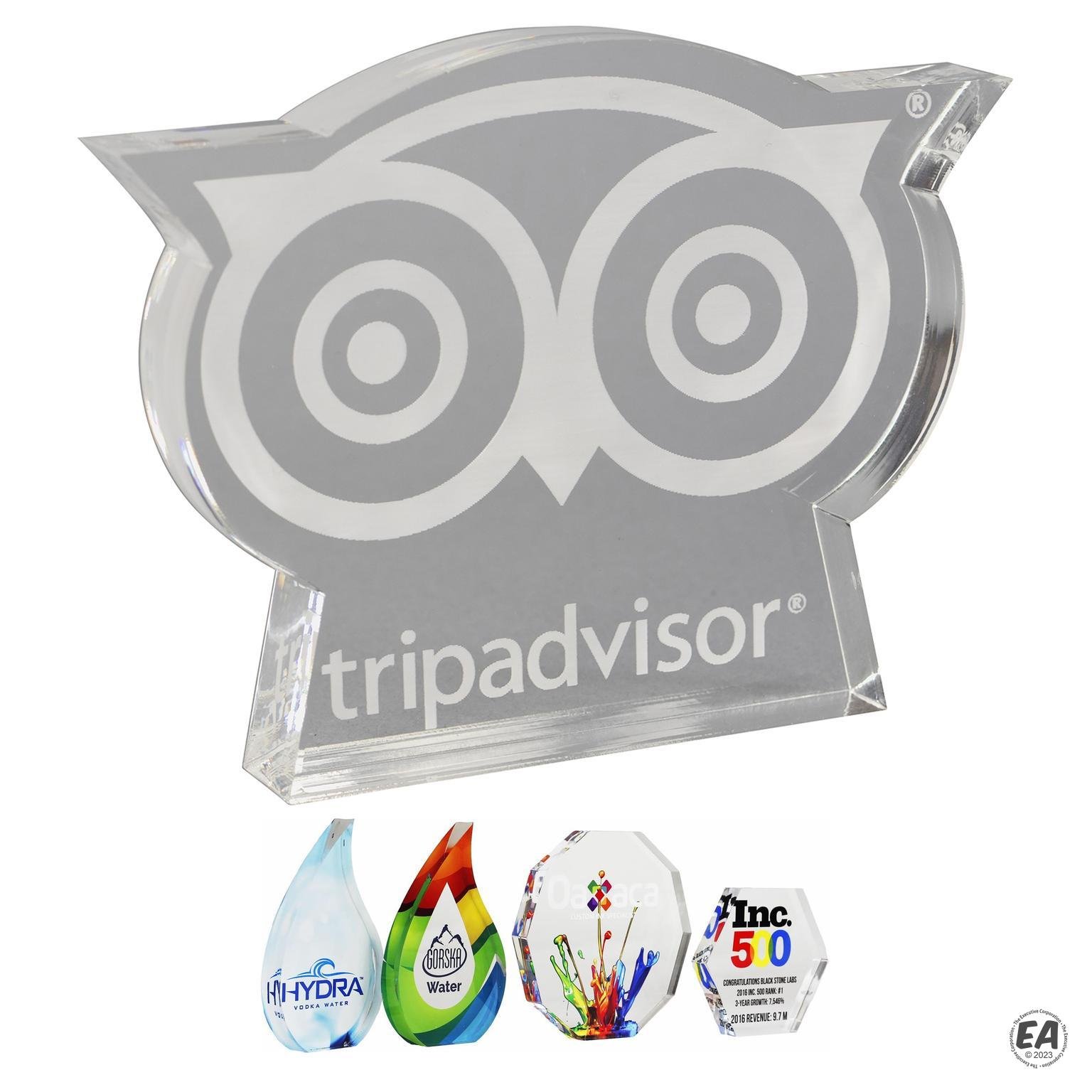 Design Your Own Shape Acrylic Award - 15 Square Inches