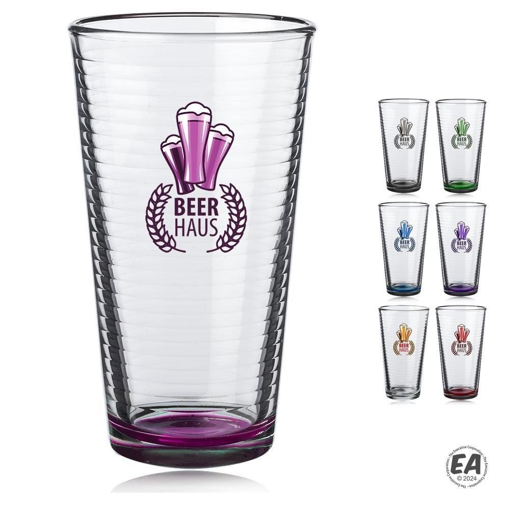 16 oz. Spiral Pint Glass