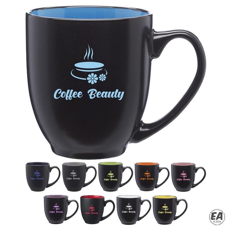 16 oz. Bistro Two-Tone Ceramic Mug