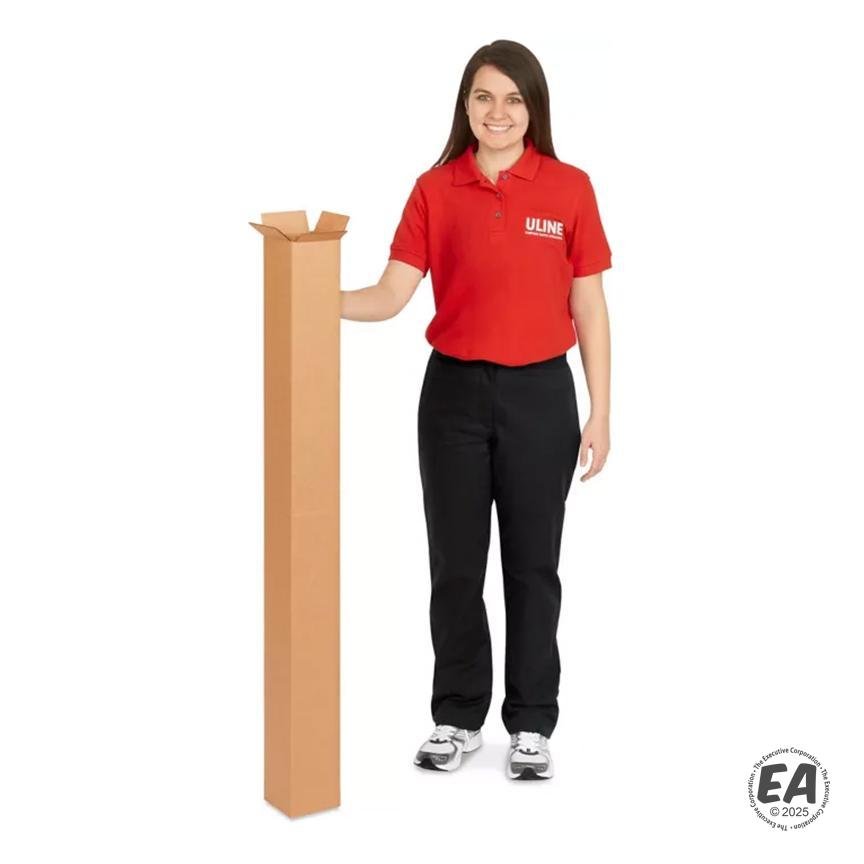 Kraft Shipping Box 4x4x50 (Umbrella Box)