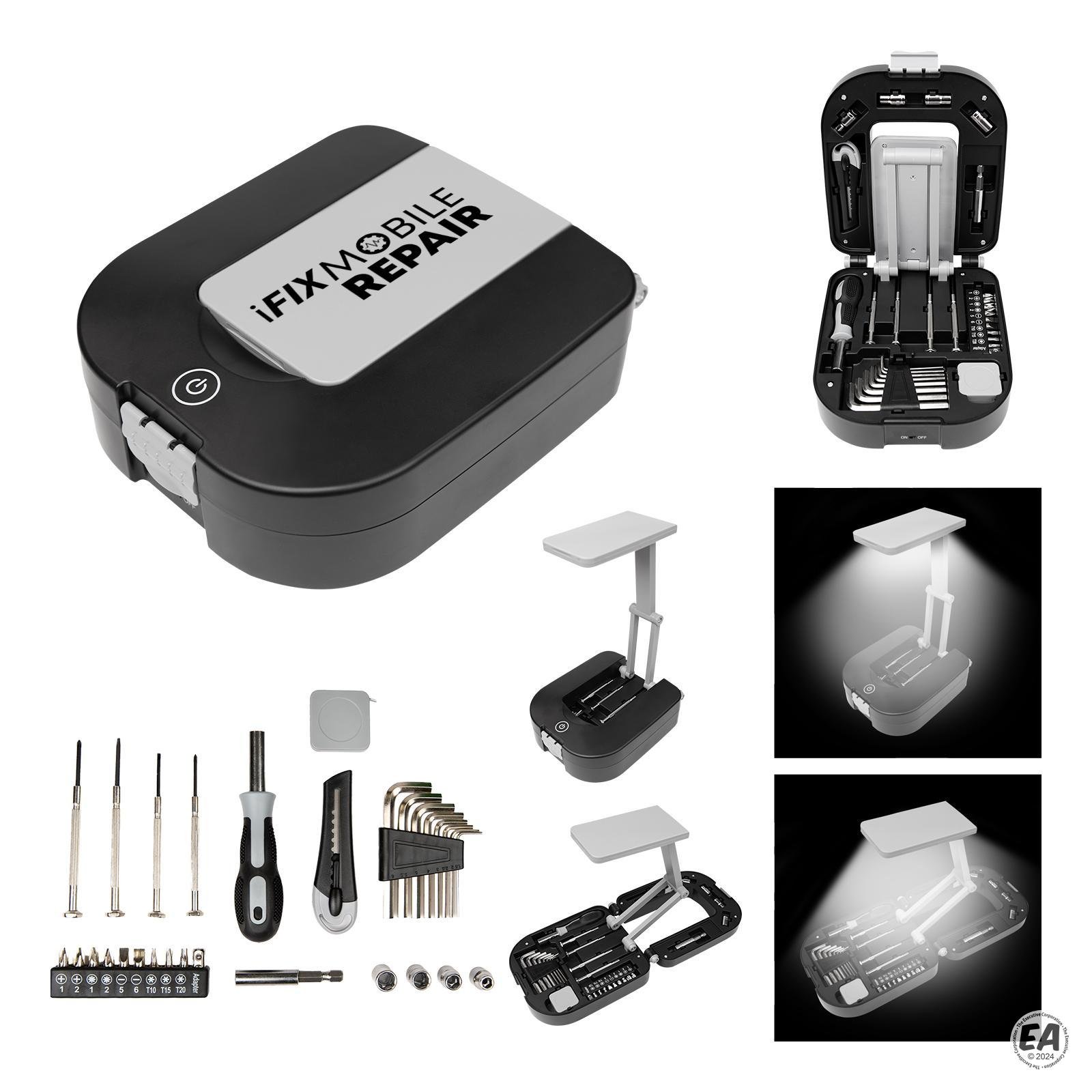 30-Piece Tool Kit with LED Light